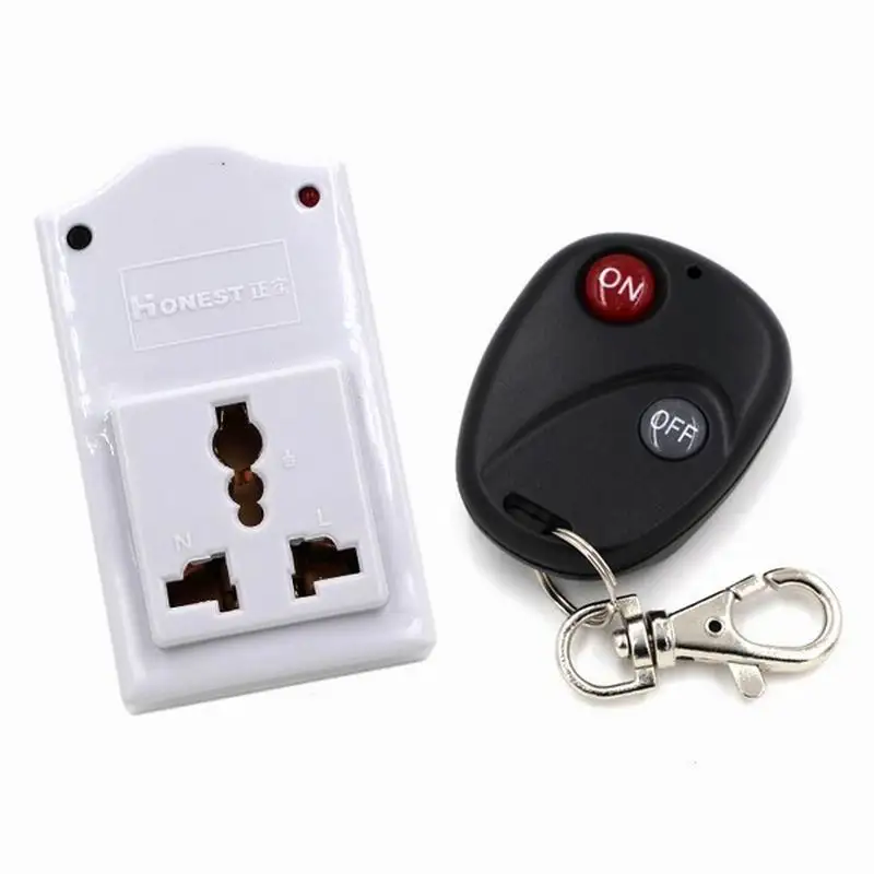 

New 220V Digital Wireless Remote Control Socket AC Power Socket US plug