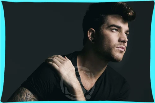 

Custom Rectangle Zippered Pillow Case Fashion Design Adam Lambert #2 Pillowcases SQ00803-@H0112 Size 35x45cm