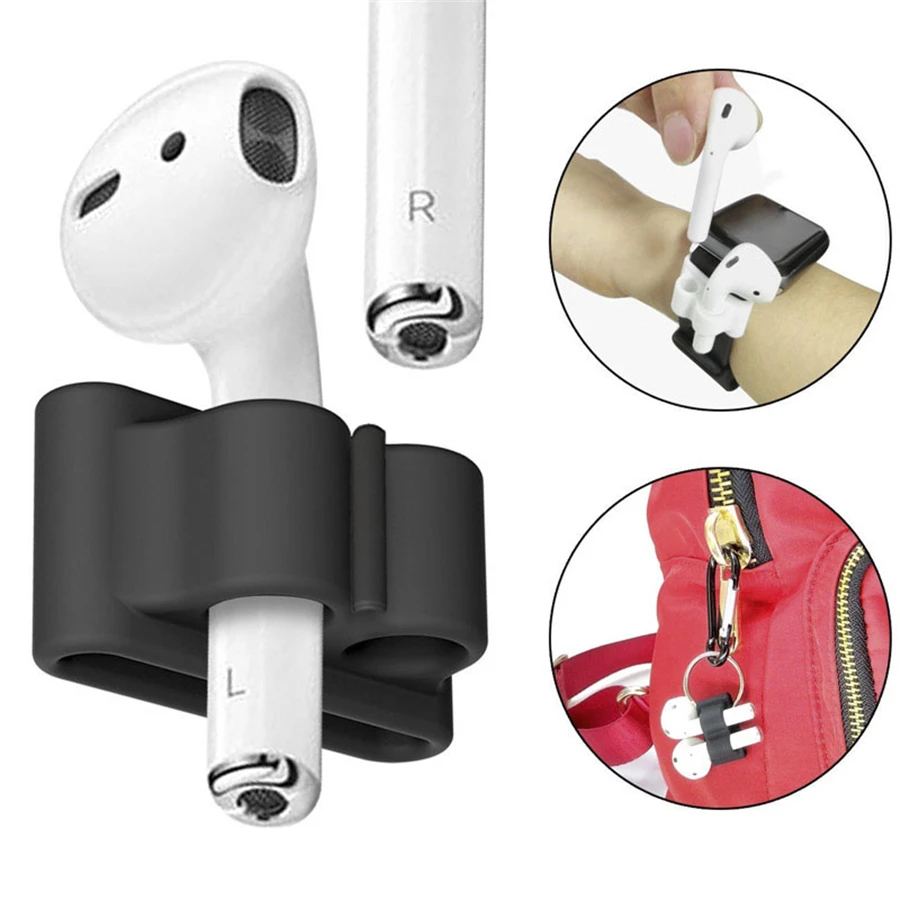 Mini Anti lost Silicone Holder for AirPods Sports Portable Silicone