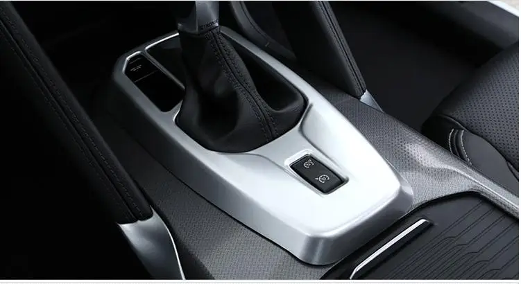 For Renault Koleos 2017 ABS Chrome Matte Gear Shift Knob Shifter Lever Head Platform Cover Trim Car Accessories | Автомобили и