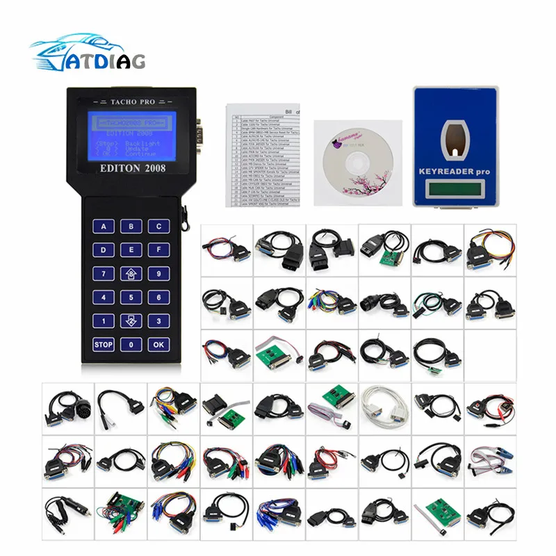 

Professional Tacho Pro 2008 July PLUS Universal Dash Programmer UNLOCK Tacho Pro Universal Odometer Programmer