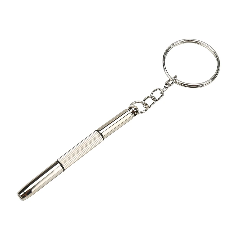 

Screwdriver Repair Tool Keychain Keyring Key Ring Souvenir Keys Trinket Car KeyMaintenance Watch Glasses Tool Key Chain Boy Gift