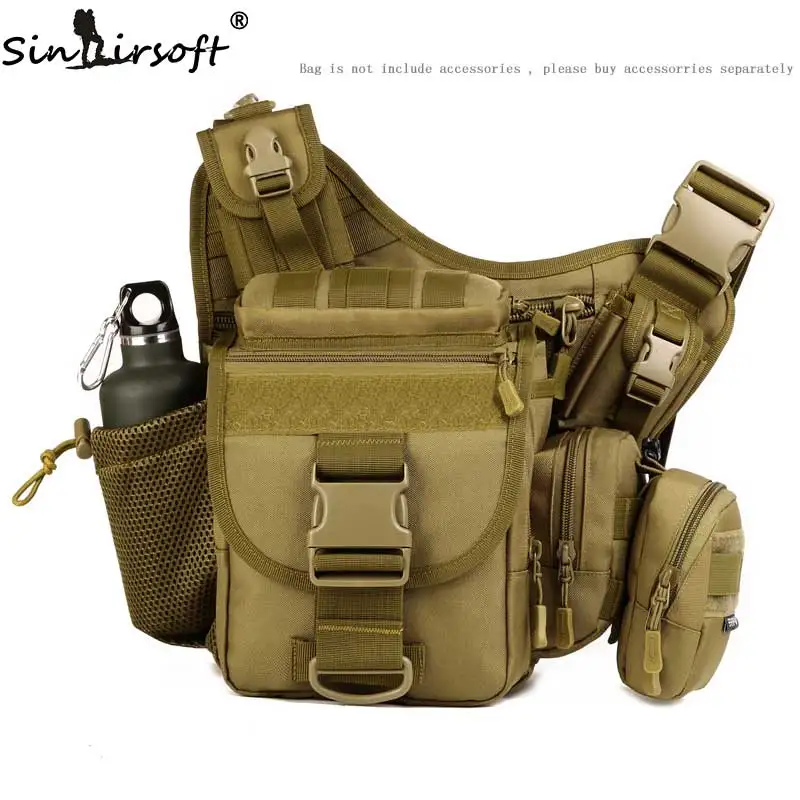 Koop Sinairsoft Outdoor Sport Klimmen Wandelen Zakken Camera Tas Multifunctionele Mannen Nylon Messenger Bag Militaire Tactische Camping Zakken