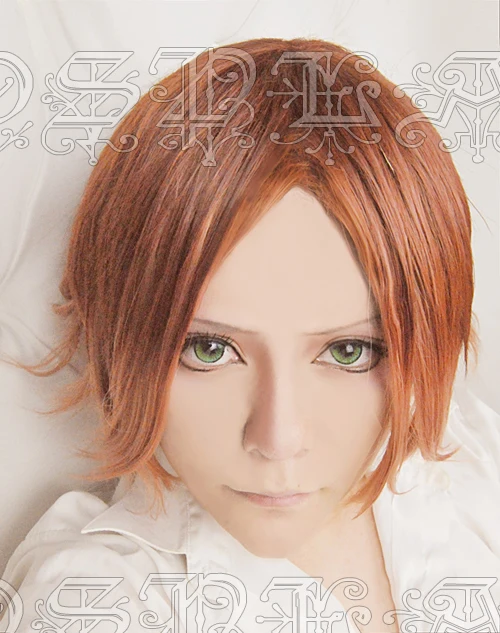 Аниме DIABOLIK LOVERS Laito Sakamaki Косплей Короткие термостойкие синтетические волосы парик