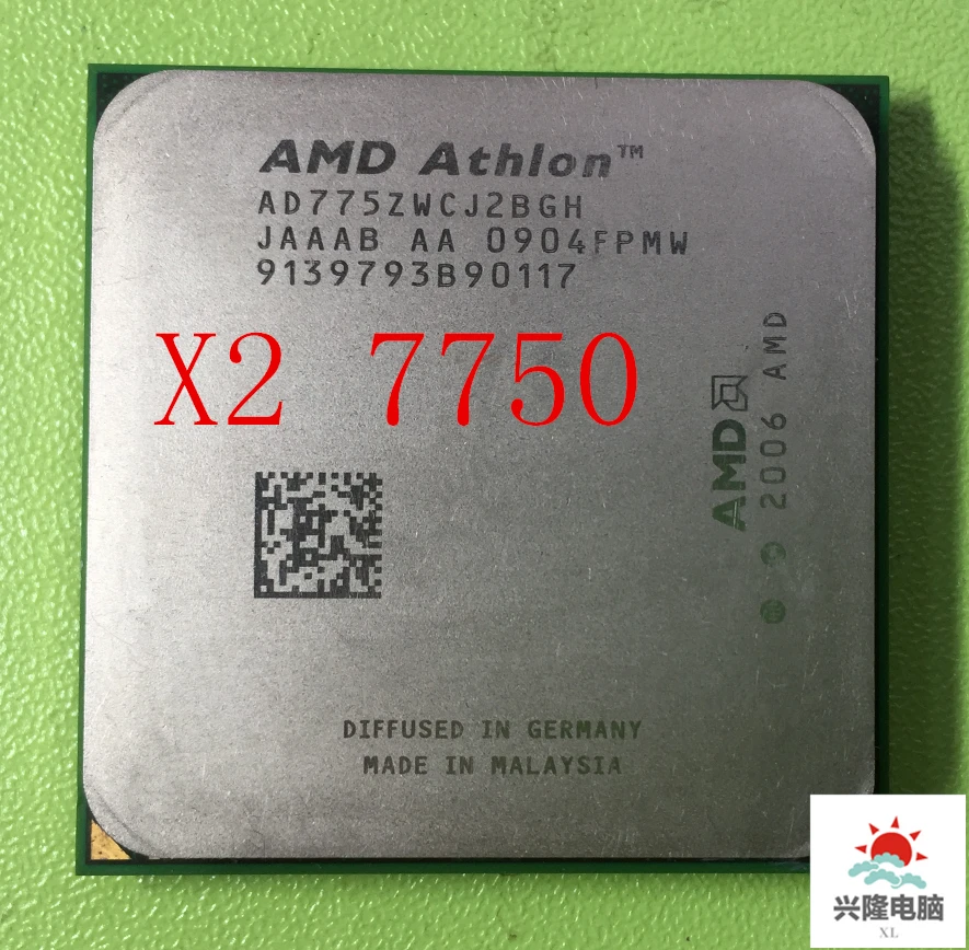 AMD Athlon 64X2 7750x2 7750 2,7 ГГц Socket AM2+ 95W двухъядерный процессор 64-разрядный настольный процессор