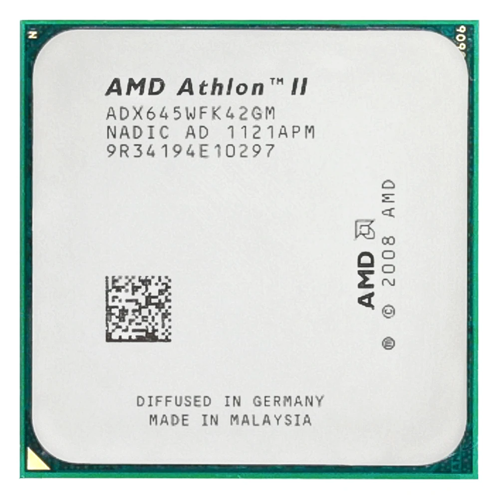 Процессор AMD Athlon II X4 645 четырехъядерный (3 1 ГГц/L2 2M /95 Вт/2000 ГГц) разъем am3 am2