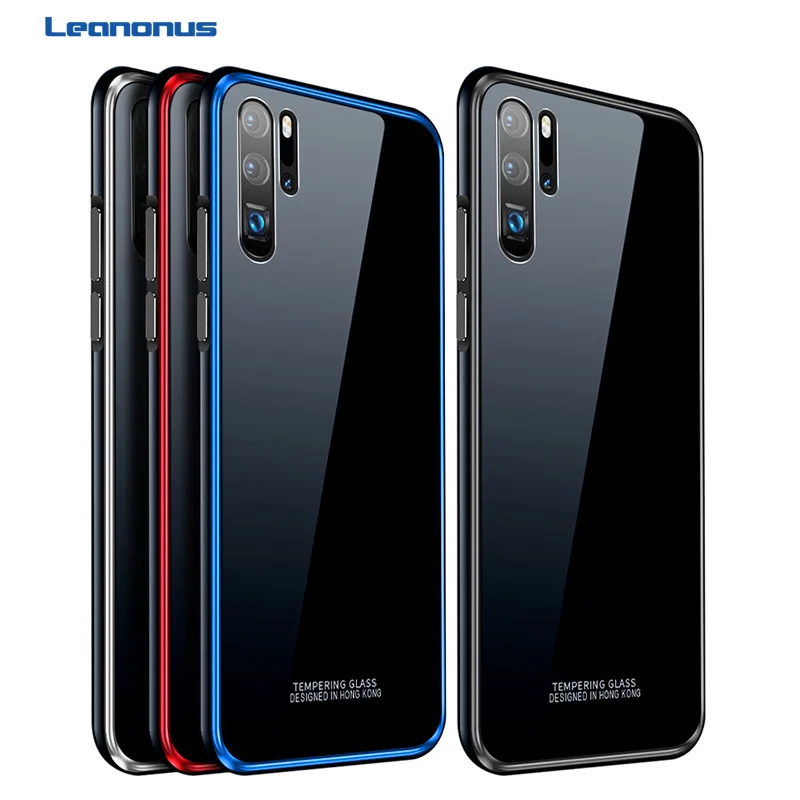 

Tempered Glass Hard Case For Huawei Honor V20 10 Case Metal Bumper Plastic Hybrid Cover For Huawei Honor V10 Nova4 Capa