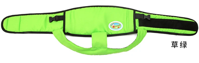 Переноска для ребенка складной портативный детский ремень безопасности переносное детское сиденье детский обеденный ремень однотонный безопасный рюкзак и переноска - Цвет: Зеленый