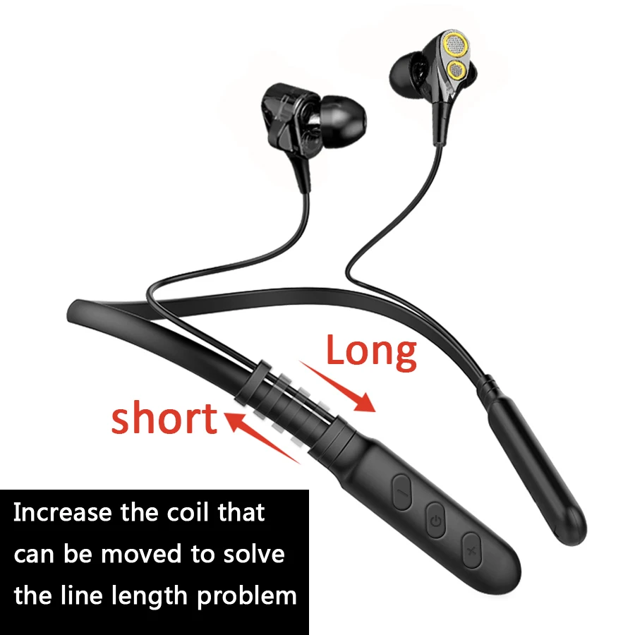 Bluetooth наушники беспроводные спортивные bluetooth гарнитура бас стерео наушник Sweatproof
