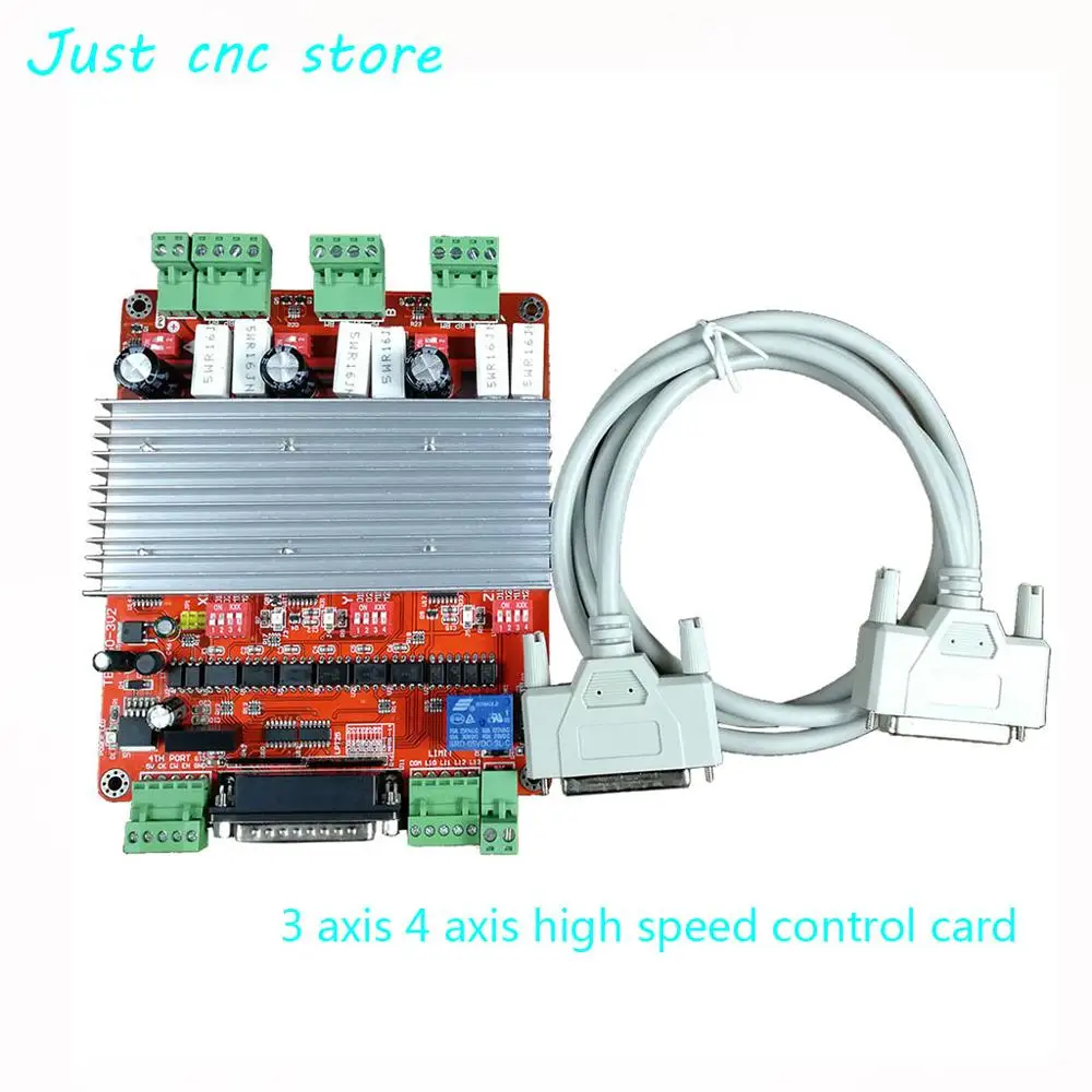 US $36.00 Cnc 3 Axis 4 Axis Tb6560 35a Stepper Motor Driver Controller Mach3 Usb Circuit Board Inverter Welding