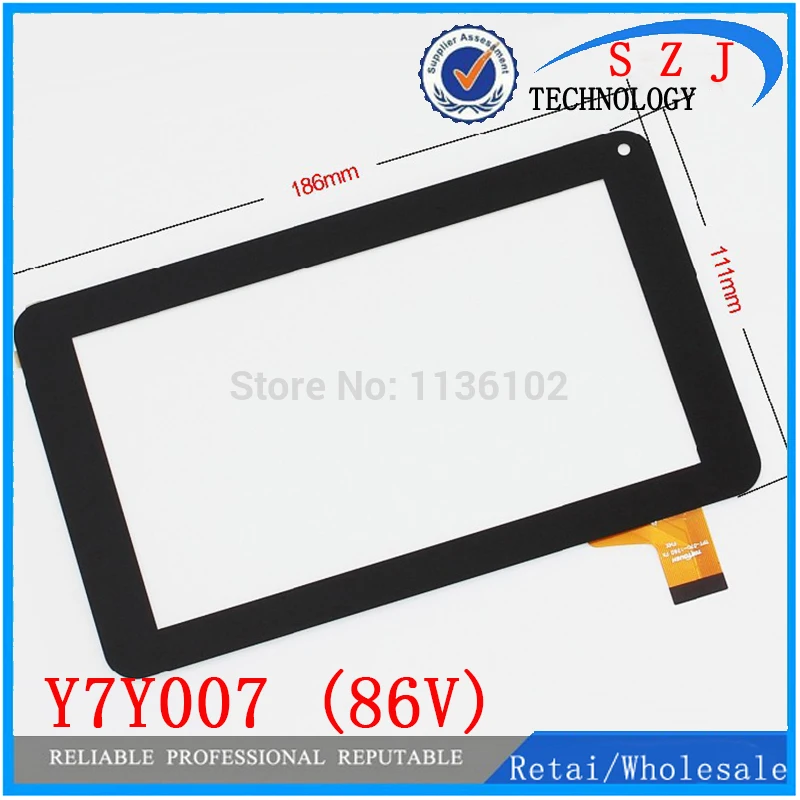 86V USA-7"  Touch screen Digitizer For Y7Y007 TPT-070-134 ZHC-059B Tablet PC 