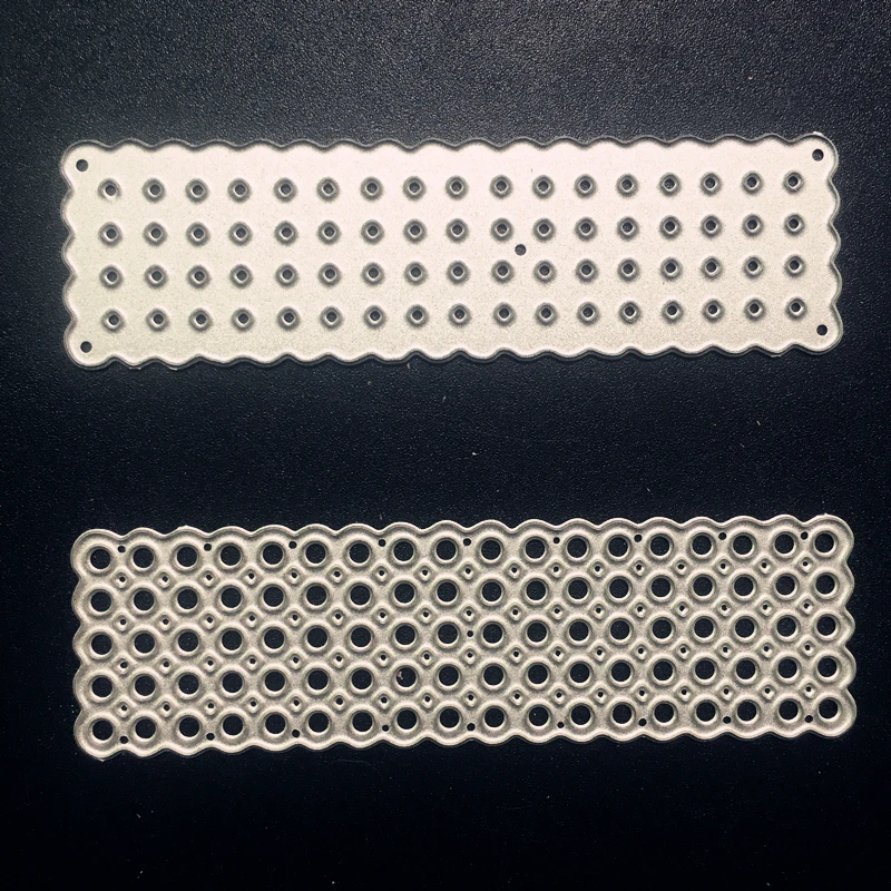 

SCD1210 Rectangle Strip Metal Cutting Dies For Scrapbooking Stencils DIY Album Cards Decoration Embossing Folder Die Cuts Tools