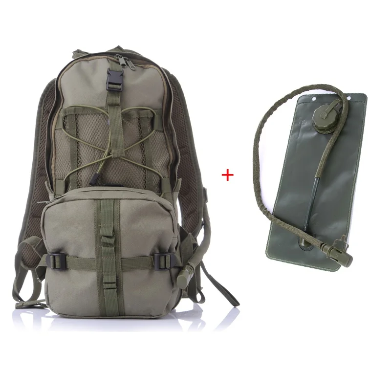 

Outdoor Tactical Hydration Backpack With 2.5L Water Sac Camping Military Camelback Running Bicycle Water Bag 2018
