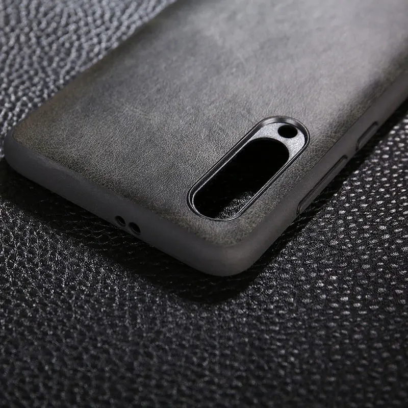 Case for Xiaomi Mi 9 mi9 se funda Luxury Vintage leather with soft cover for xiaomi mi 9 mi9 se case coque capa Business hoesje