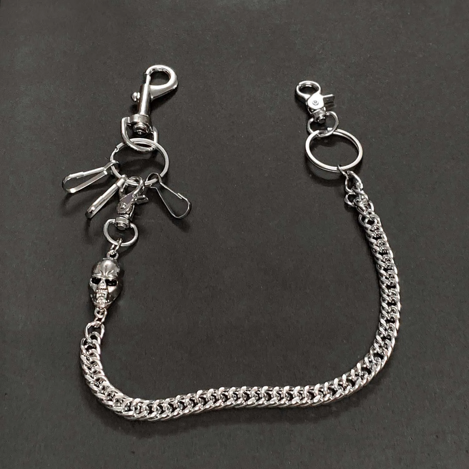 

Long Trousers Hipster Key Chains Punk Street Big Ring Key Chain Metal Wallet Belt Chain Pant Keychain Unisex HipHop Jewelry WZ56