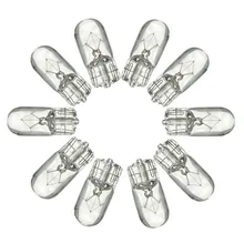 10 шт./лот 12 V T10 ксенон прозрачный 501 194 W5W T10 Автомобильные светодиодные лампы 5 Вт Лампы для чтения лицензионные palte Автомобильная лампочка W2.1x9.5d 4300 K