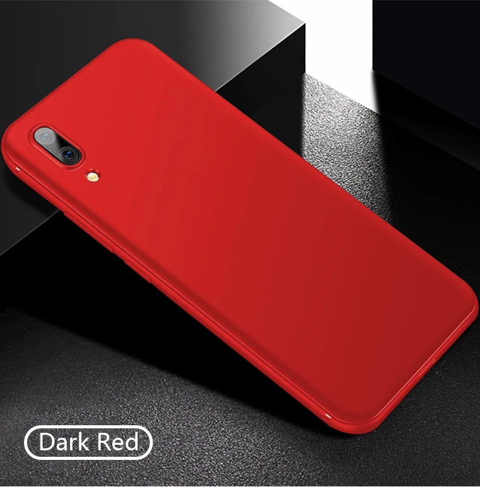 Мягкий матовый TPU чехол для Honor 7C 7X8 8X V9 V10 V20 9i 10 новый Тонкий силиконовый телефона