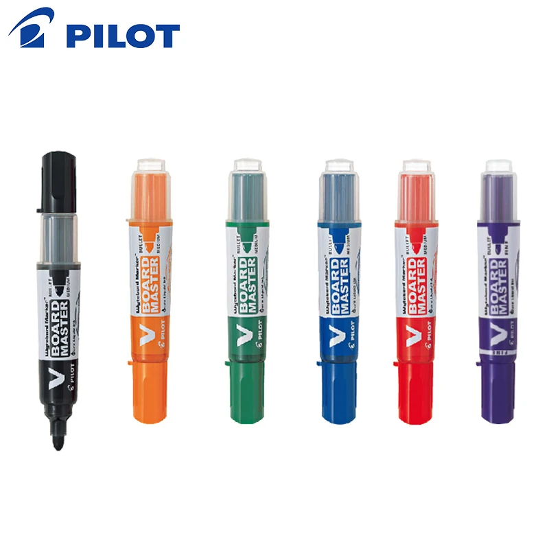 Japan PILOT Whiteboard Pen V Straight Liquid Multi Capacity Ink