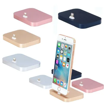 

For iPhone X XS XR IOS For Huawei Mate 20 Samsung S10 Type-c Micro Metal Charging Dock Station Cradle Desktop Docking Charger