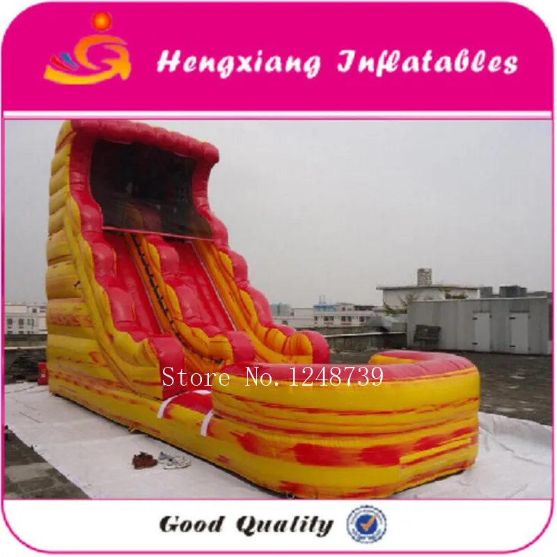 

Factory Price Inflatable Water Slide Giant Slider, Big Commercial Grade Inflatable Water Slide