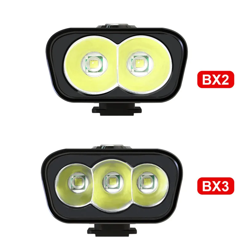 Perfect 2/3*L2/T6 USB Rechargeable Built-In 5200mAh 3Modes Bicycle Light Waterproof Headlight Bike Accessories With Taillight Flashlight 6