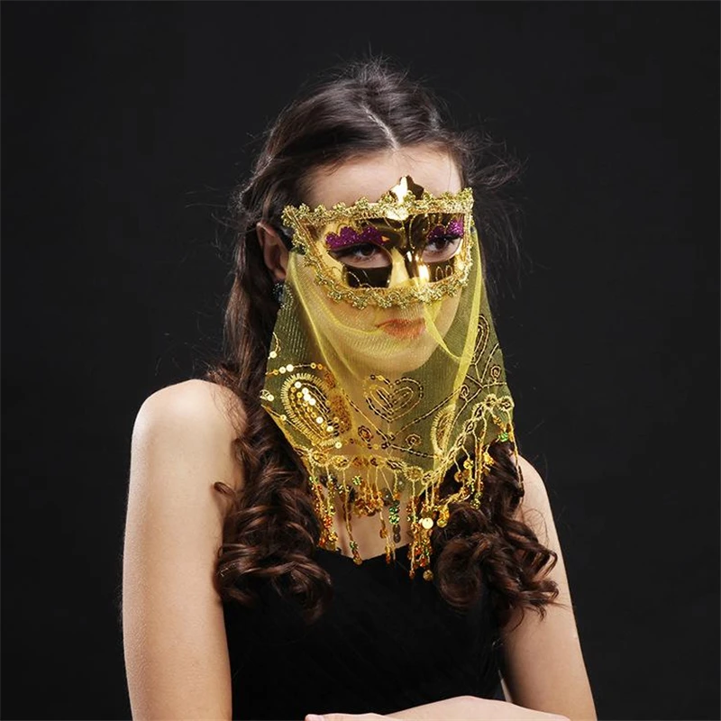 Fashion-India-Princess-Veiling-Masks-Dance-Party-Women-Cosplay-Maks-Stage-Performance-Belly-Dance-Female-Face