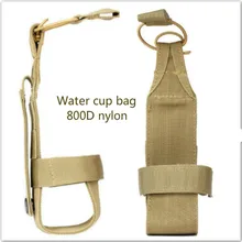 Тактическая нейлоновая сумка-чайник, чехол для чайника, набор стаканчиков для воды, тактическое оборудование, утолщенный Камуфляжный Прочный Пояс для бутылок