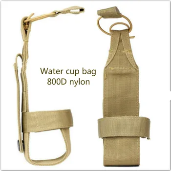 

Tactical Nylon Kettle Bags Kettle Covers Water Cup Sets Tactical Equipment Thickened Camouflage Durable Bottle suspension Belt
