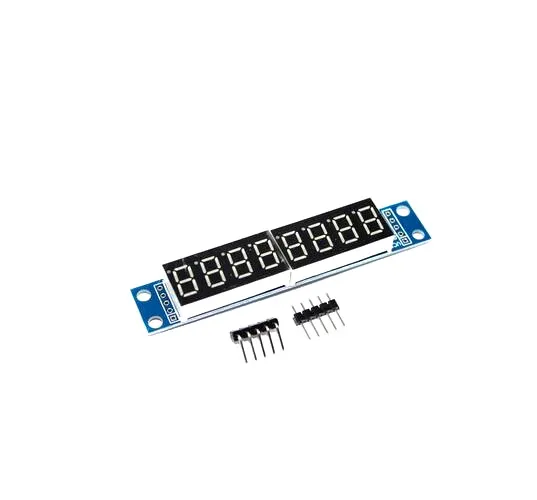 1 шт./лот MAX7219 светодиодный модуль 8 разрядный 7 сегментный цифровой дисплей трубка