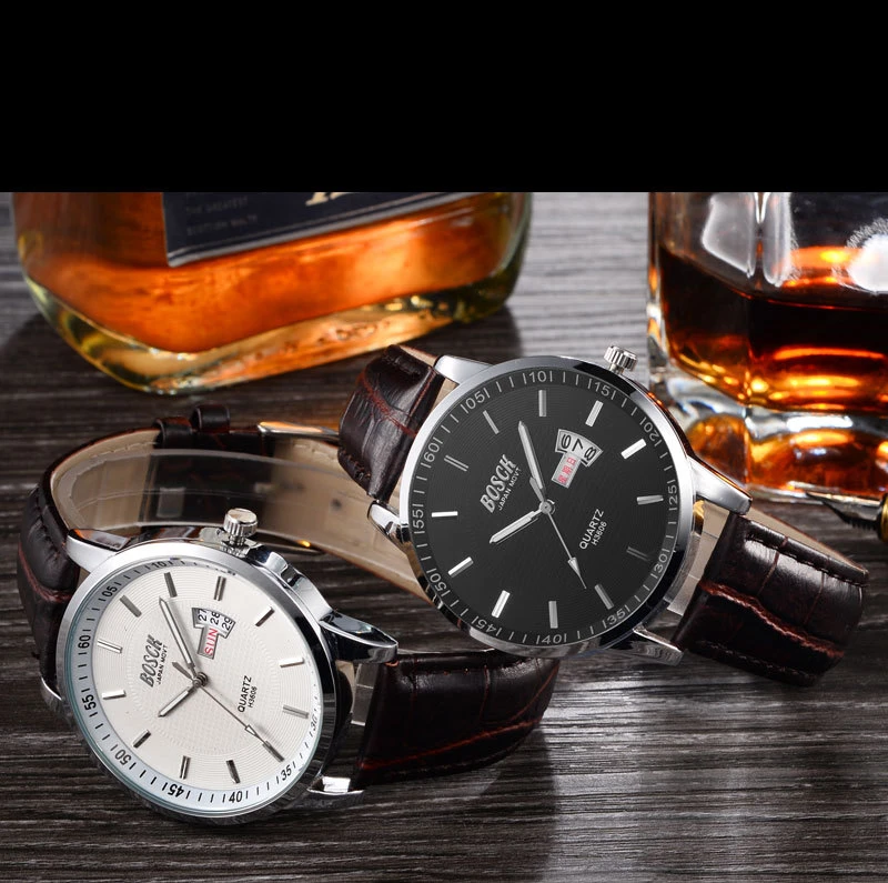 

BOSCK Hot Mens Watches Military Army Top Brand Luxury Sports Casual Waterproof Mens Watch Quartz Stainless Steel Man Wristwatch