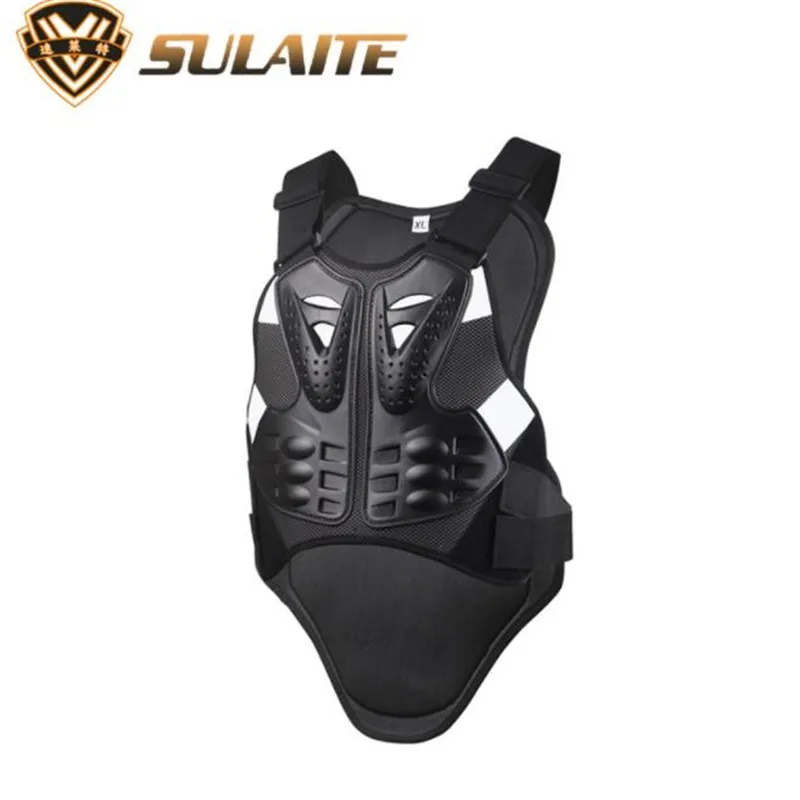 

SULAITE Motorcycle Jacket Men Armor Chest Back Body Armor Protector Armor Vest Motocross Protective Gears Jacket