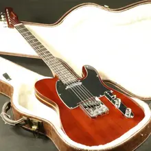Quality mahogany body maple core in middle of body brown tele electric guitar free shipping Quality mahogany body maple core in middle of body brown tele electric guitar free shipping