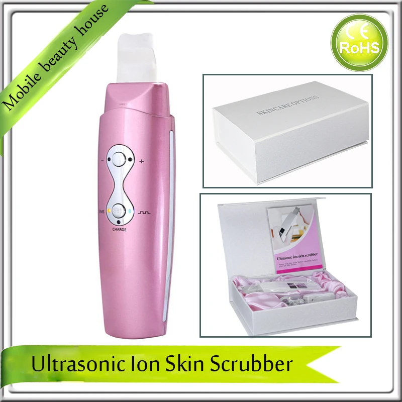 

Galvanic Ion Ultrasonic EMS Face Lift Skin Scrubber Deep Skin Pores Cleansing Exfoliation Peeling Spot Pigment Removal Machine