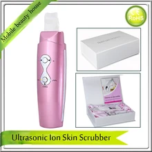 Galvanic Ion Ultrasonic EMS Face Lift Skin Scrubber Deep Skin Pores Cleansing Exfoliation Peeling Spot Pigment