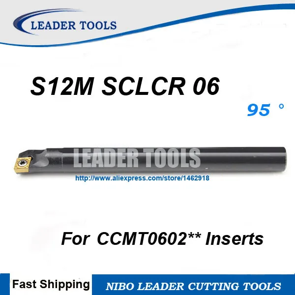 1pcs S12M SCKCR06 CNC machine tools Inner bore turning tool holder of CC0602