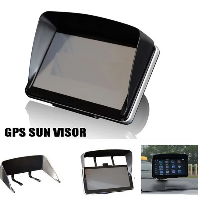 

GPS Navigation Accessories 4.3 / 5 / 7 / Inch Frame GPS Universal Sunshade Sun Shade GPS Screen Visor Hood Block