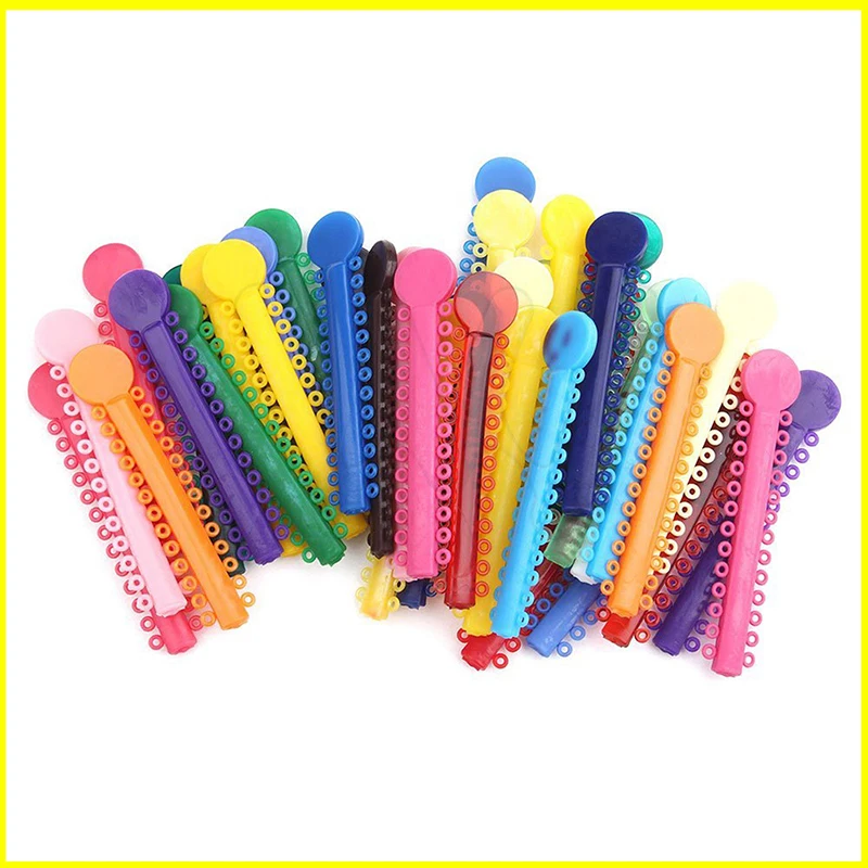 Dental-Orthodontic-Ligature-Ties-1008pcs-Multicolored-Color-Dental