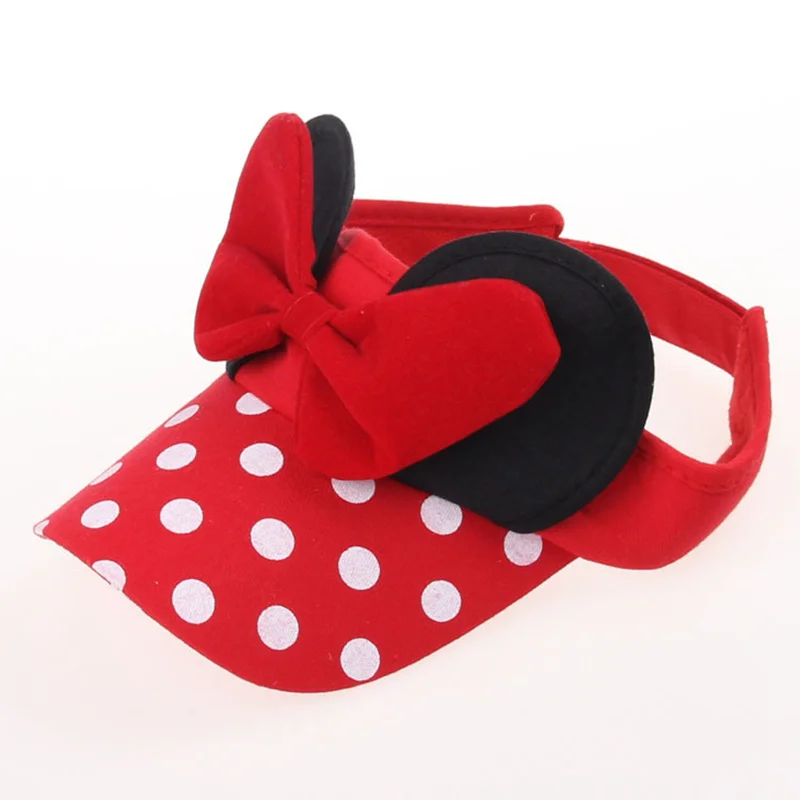 minnie mouse visor hat