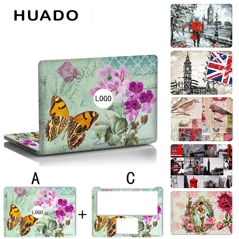 

Retro style laptop skin stickers notebook Surface protective film decals for macbook Retina 15.4inch A1398 air 13.3 A1466 11.6