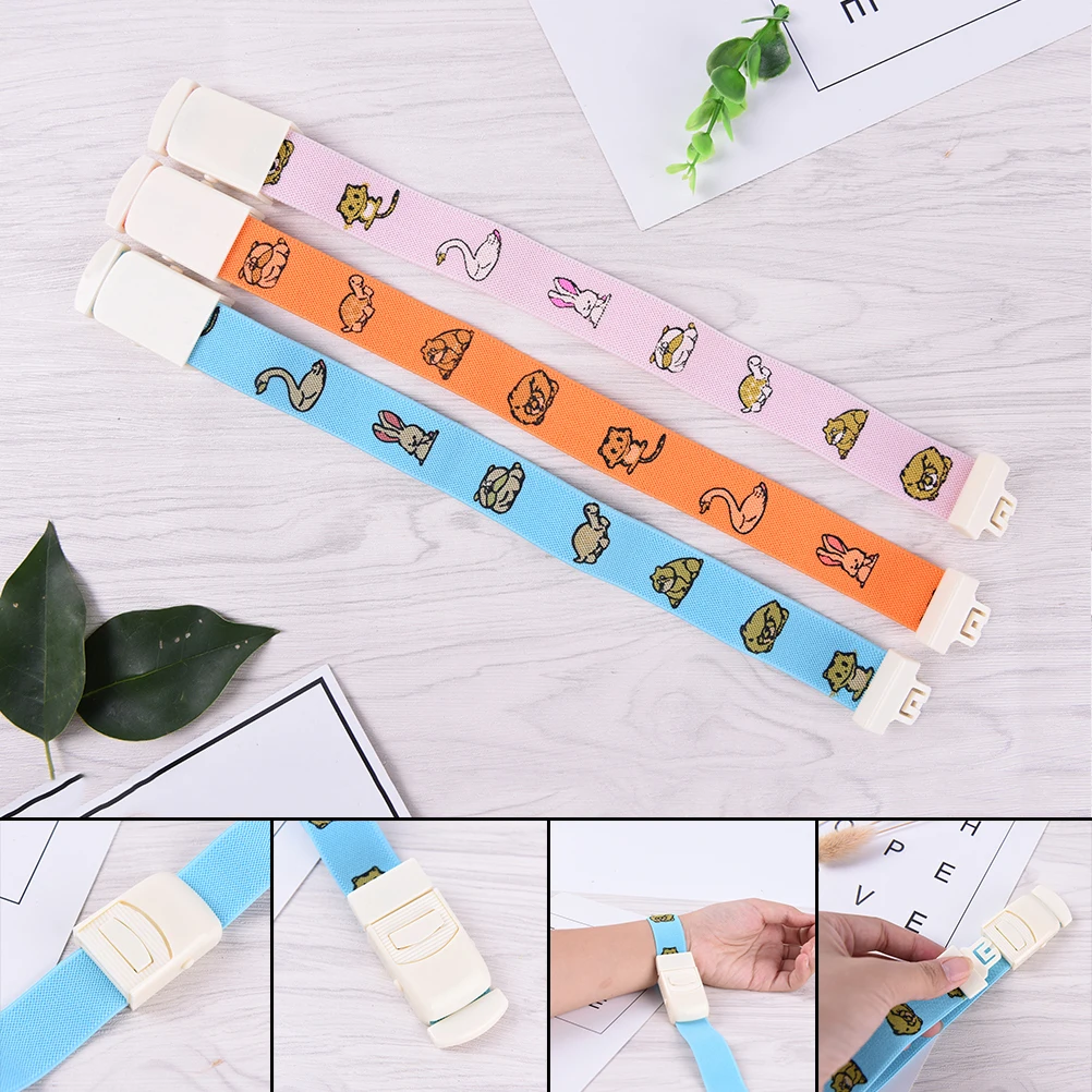 1PCS Medical First Aid Slow Release Paramedic Buckle Outdoor Strap Lovely Cartoon Kids Tourniquet Quick Effective 30*2.4cm 6