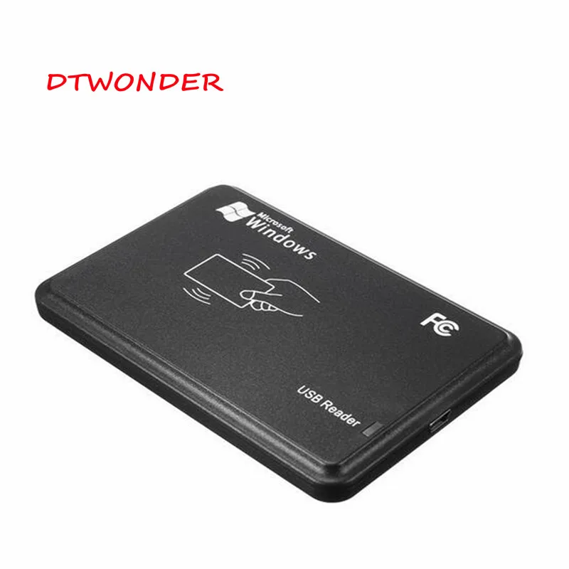 DTWONDER USB rfid card reader датчик приближения 125 кГц TK4100 smart card reader для контроля доступа DT002