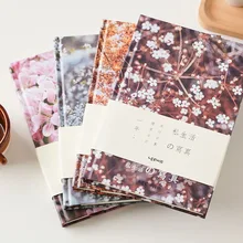 Новинка, милый цветок, четыре сезона, серия, для школьников, студентов, цветная внутренняя бумага, личный планировщик, блокнот-органайзер, канцелярские принадлежности