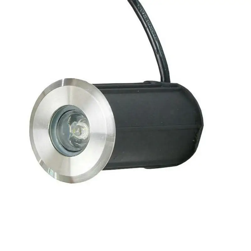 Высокое качество 3W светодиодный подземный светильник AC85V~ 265V IP68 2 года гарантии 16 шт./лот от производителя(Сертификация CE& по ограничению на использование опасных материалов в производстве 3 Вт светодиодный подземный светильник