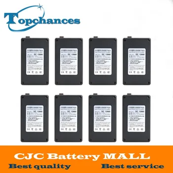 

8PCS High Quality Newest DC12680 6800mAh 12V Super Rechargeable Li-ion Battery With Case For wireless transmitters CCTV camera