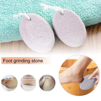 

1PC Natural Pumice Stone Foot File Scruber Hard Skin Remover Pedicure Brush Bathroom Products Healthy Foot Care Tool Dropship