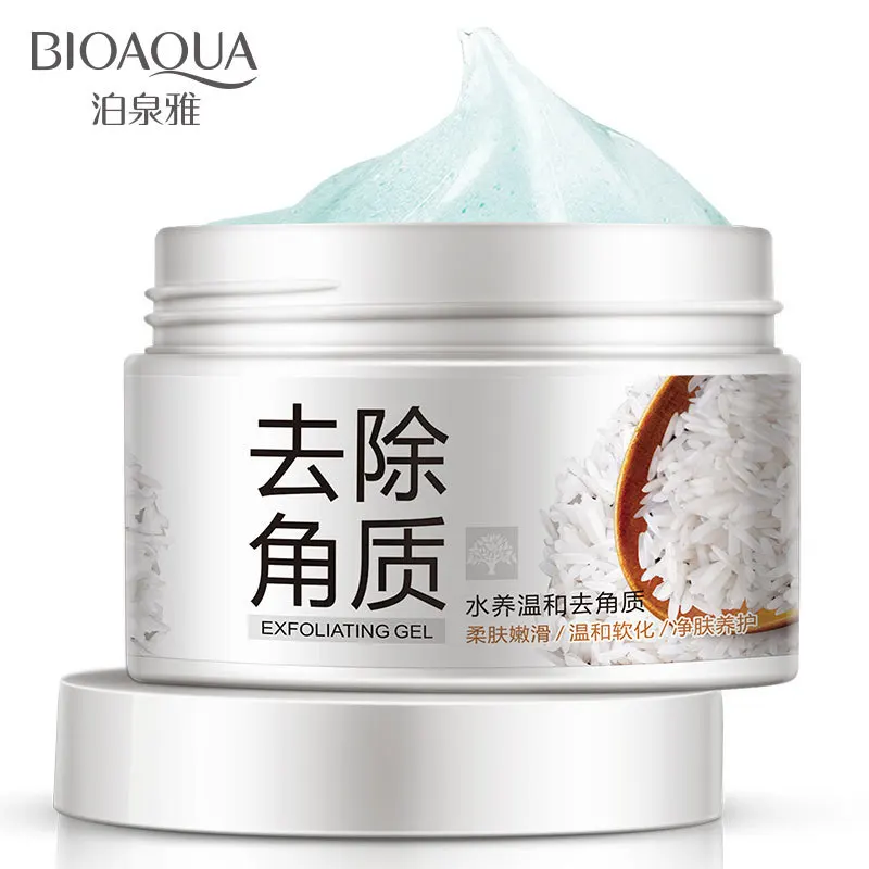 BIOAQUA глубокое очищение Aqua Gel натуральный Отшелушивающий Осветляющий крем для