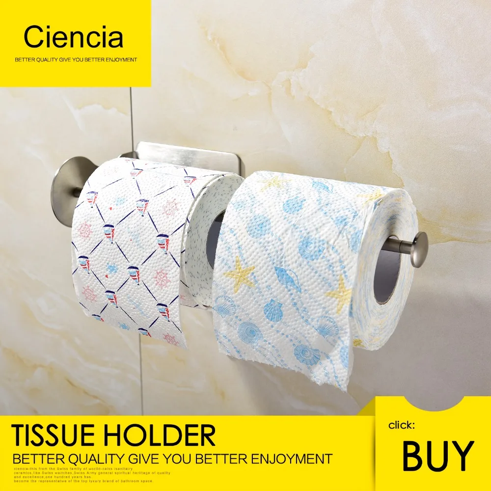 Free Shipping SUS304 Stainless Steel Brushed Nickel Toilet Tissue Free Shipping SUS304 Stainless Steel Brushed Nickel Toilet Tissue