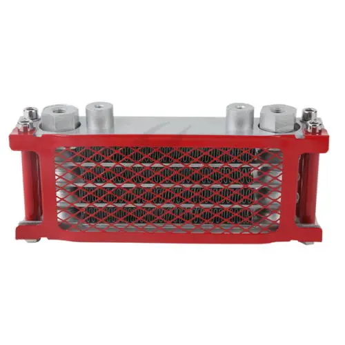 

Universal Motorcycle Radiator Oil Cooler ATV Aluminum For Honda Suzuki Yamaha Kawasaki 50CC 60CC 90CC 125CC 160CC New