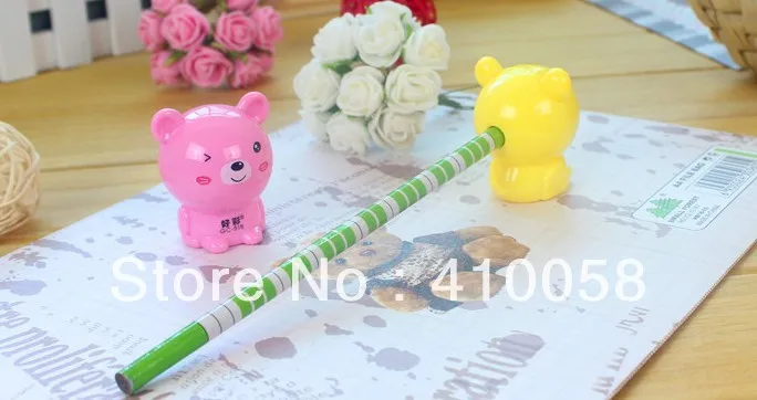 

Freeshipping cute tiger pencil sharpener for school student .MOQ one piece per parcel with cute eraser as gifts