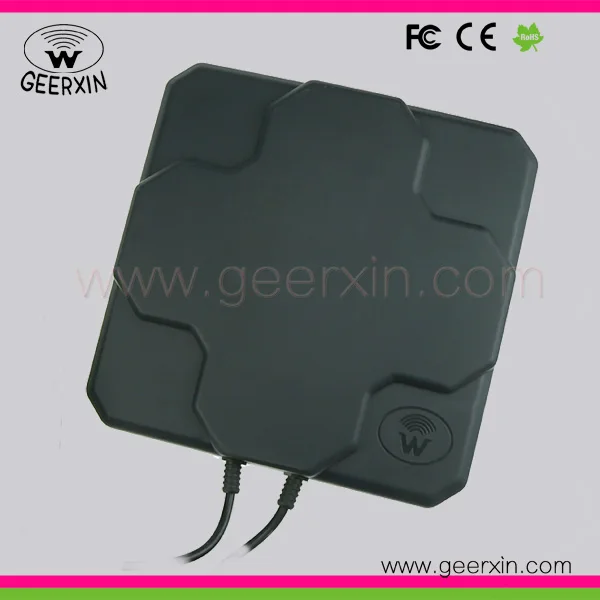 imágenes para 2 * al aire libre 4G LTE MIMO antena 22dBi, LTE antena panel de polarización dual (blanco o negro) 20 ~ 50 cm cable imágenes para 2 * al aire libre 4G LTE MIMO antena 22dBi, LTE antena panel de polarización dual (blanco o negro) 20 ~ 50 cm cable